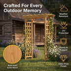 Wooden Arbor for Wedding and Garden Use