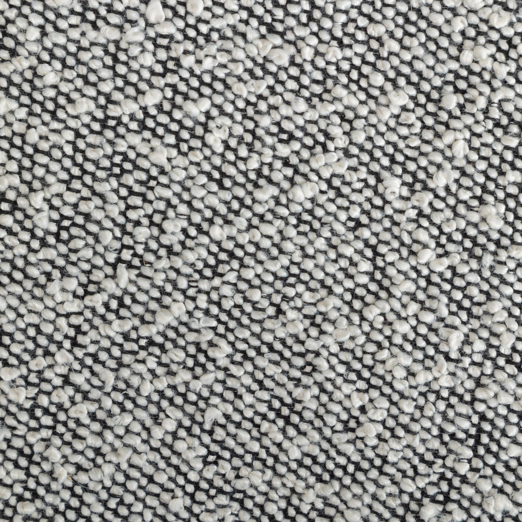Burbank Modern Round Boucle Dining Chairs, Set of 2