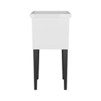 Bari Freestanding and Compact Plastic Laundry Utility Sink