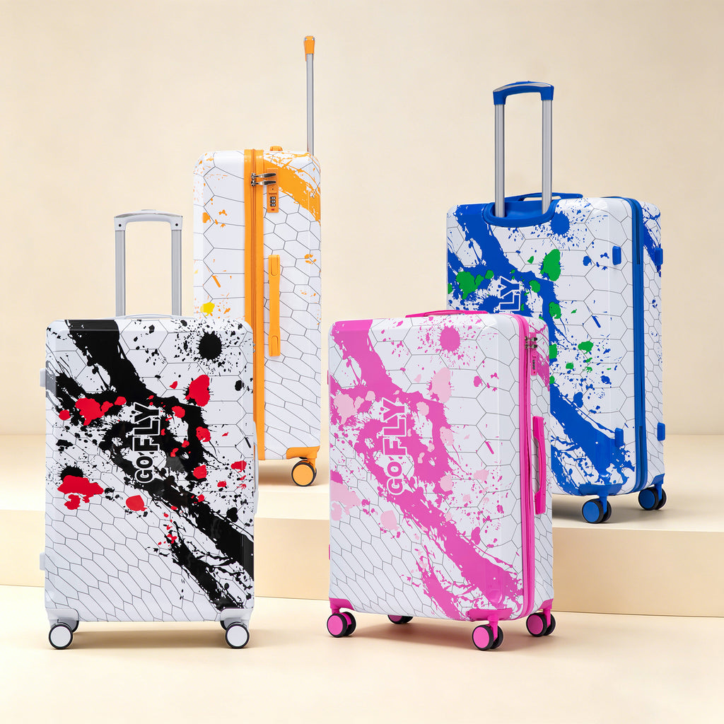 28 Inch PC Spinner Wheel Luggage - Pink