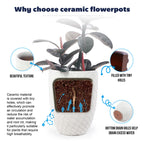 Handmade Ceramic Planter Pot - 17 Inch Diameter