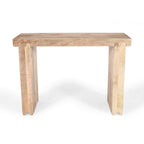 TREXM Farmhouse Mango Wood Console Table