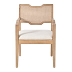 Farmhouse Dining Chairs Set of 2, Upholstered Kitchen Chairs