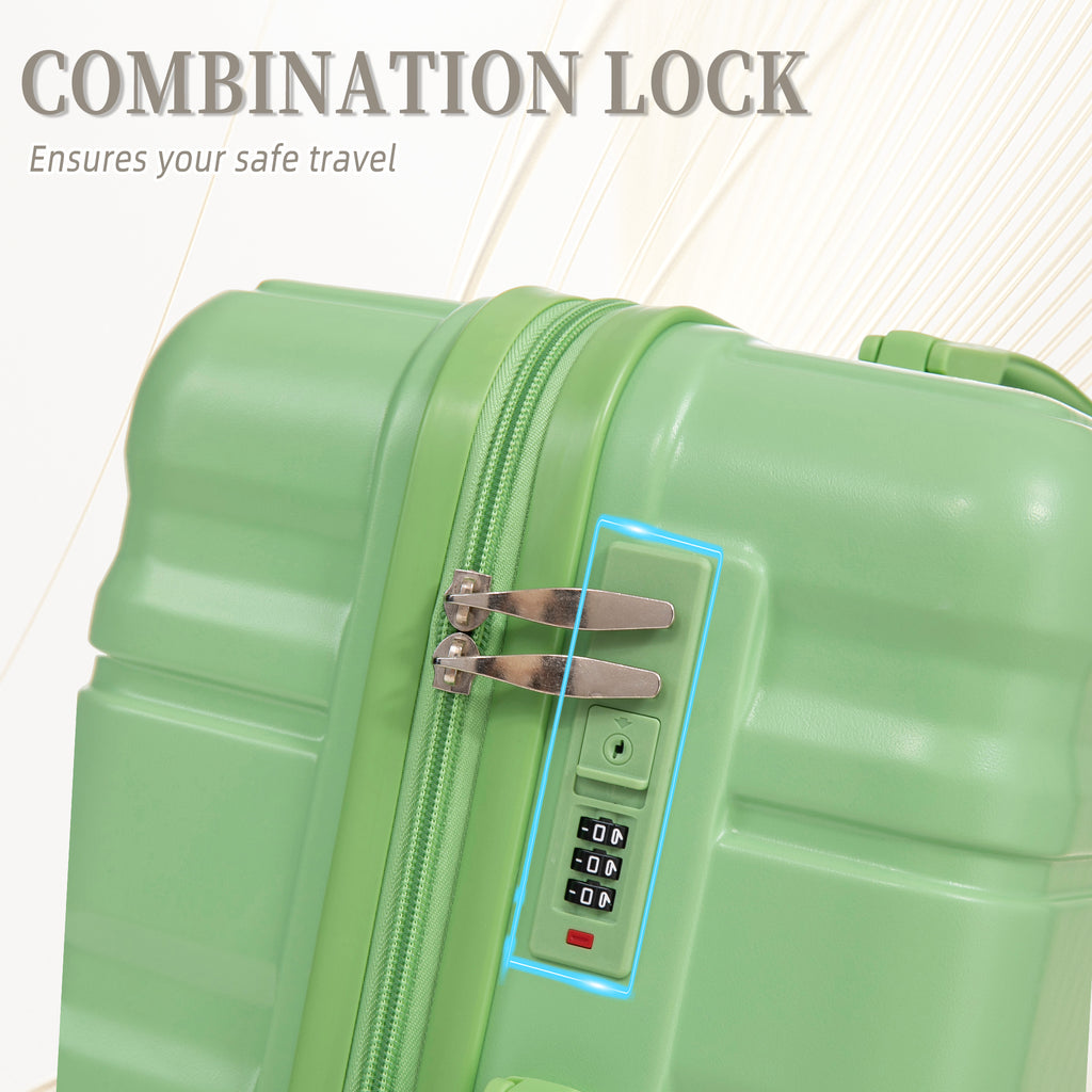 HIFINE TOURIST 20"/24"/28" 3 Pcs/set in ABS Spinner Wheel Luggage