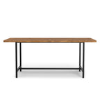 Campbell Dining Table in Burnt Wax