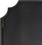 Abangay Gold Contemporary Wood Frame Mirror - Clearance