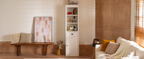 75'' Freestanding Display Bookshelf with Storage & Cabinet