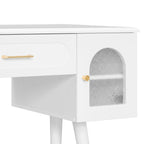 Elegant Vanity Makeup Table & Chair Set