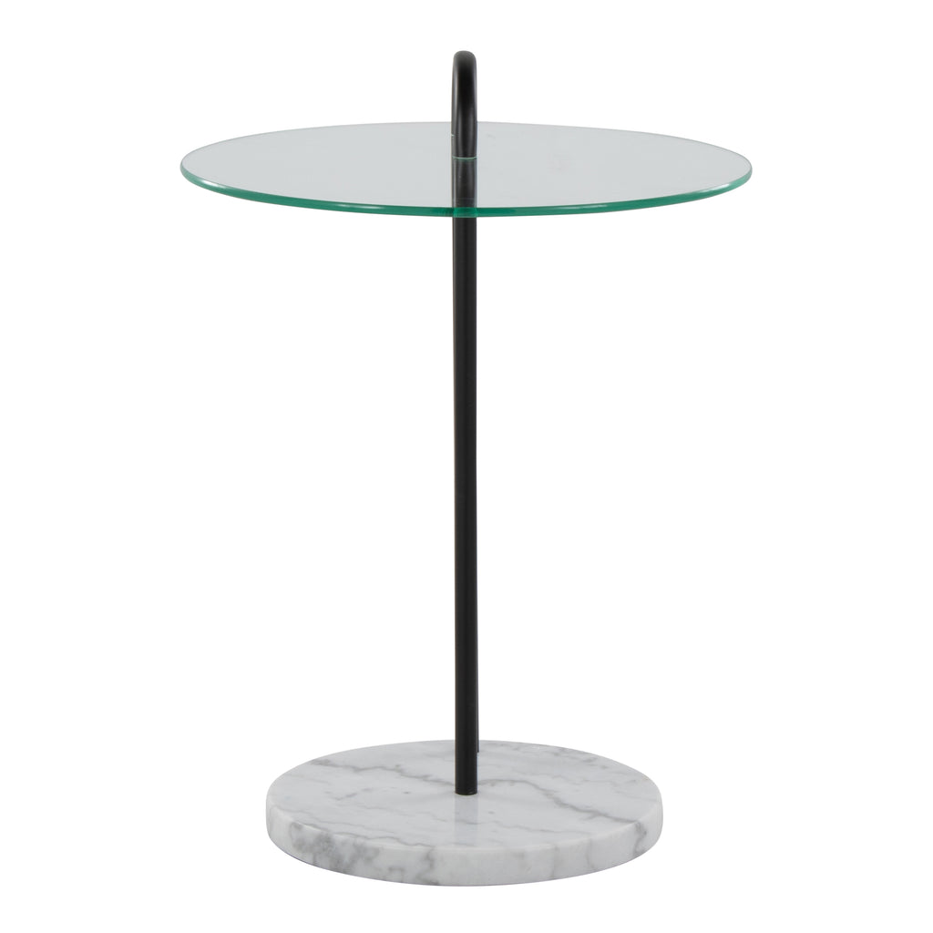 Claire Contemporary Glam Side Table
