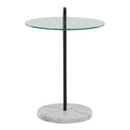 Claire Contemporary Glam Side Table