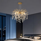 6-Light Chandelier Crystal Ceiling Lamp