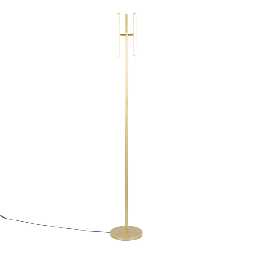 Icicle 65" Modern Swivel Floor Lamp