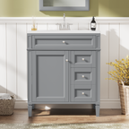 30'' Bathroom Vanity with Top Sink