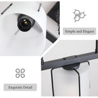 Minimalist 3-Light Linear Chandelier