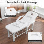 Professional Beauty Bed with Removable Headrest & Cushions