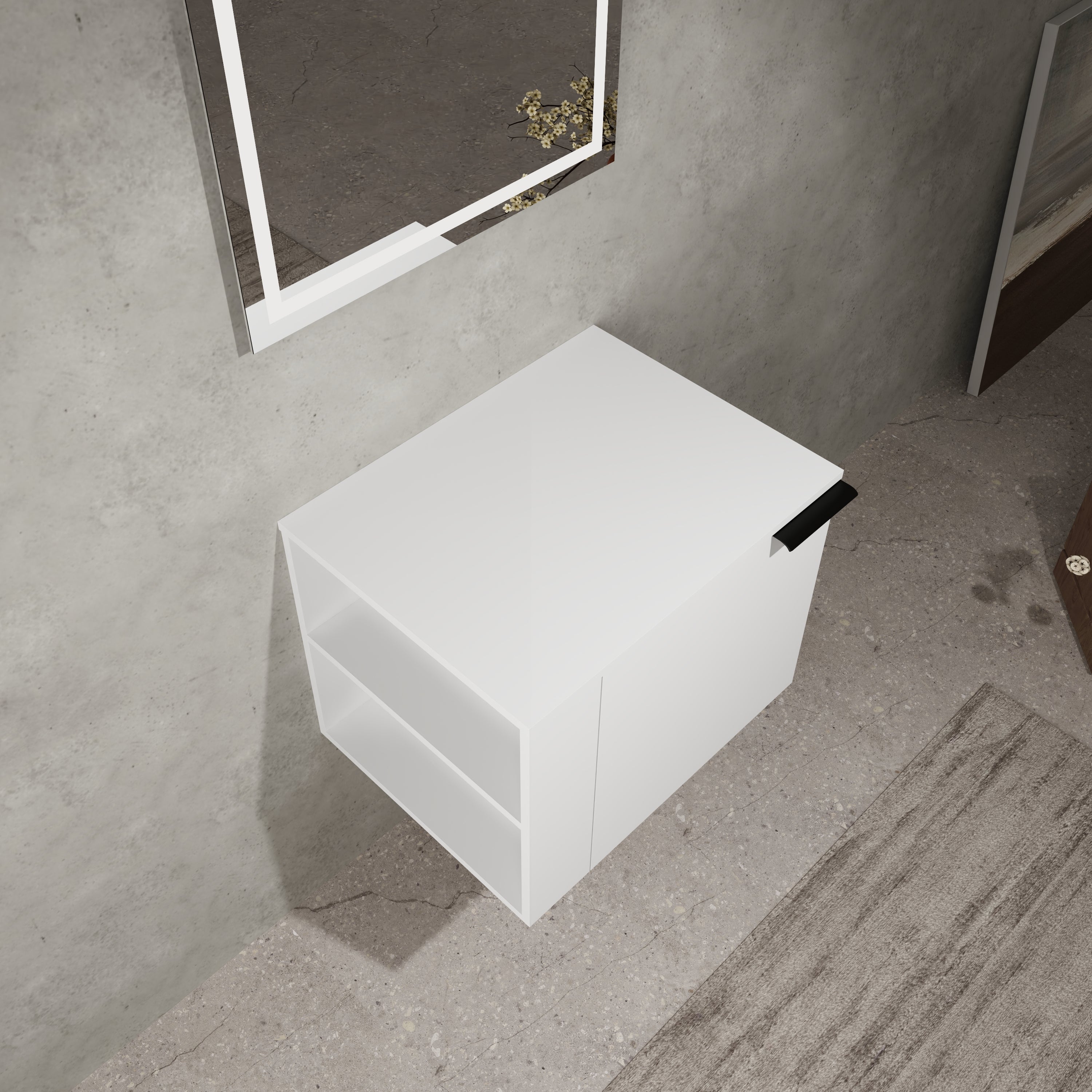 Modern 24" Bathroom Vanity Sink Combo