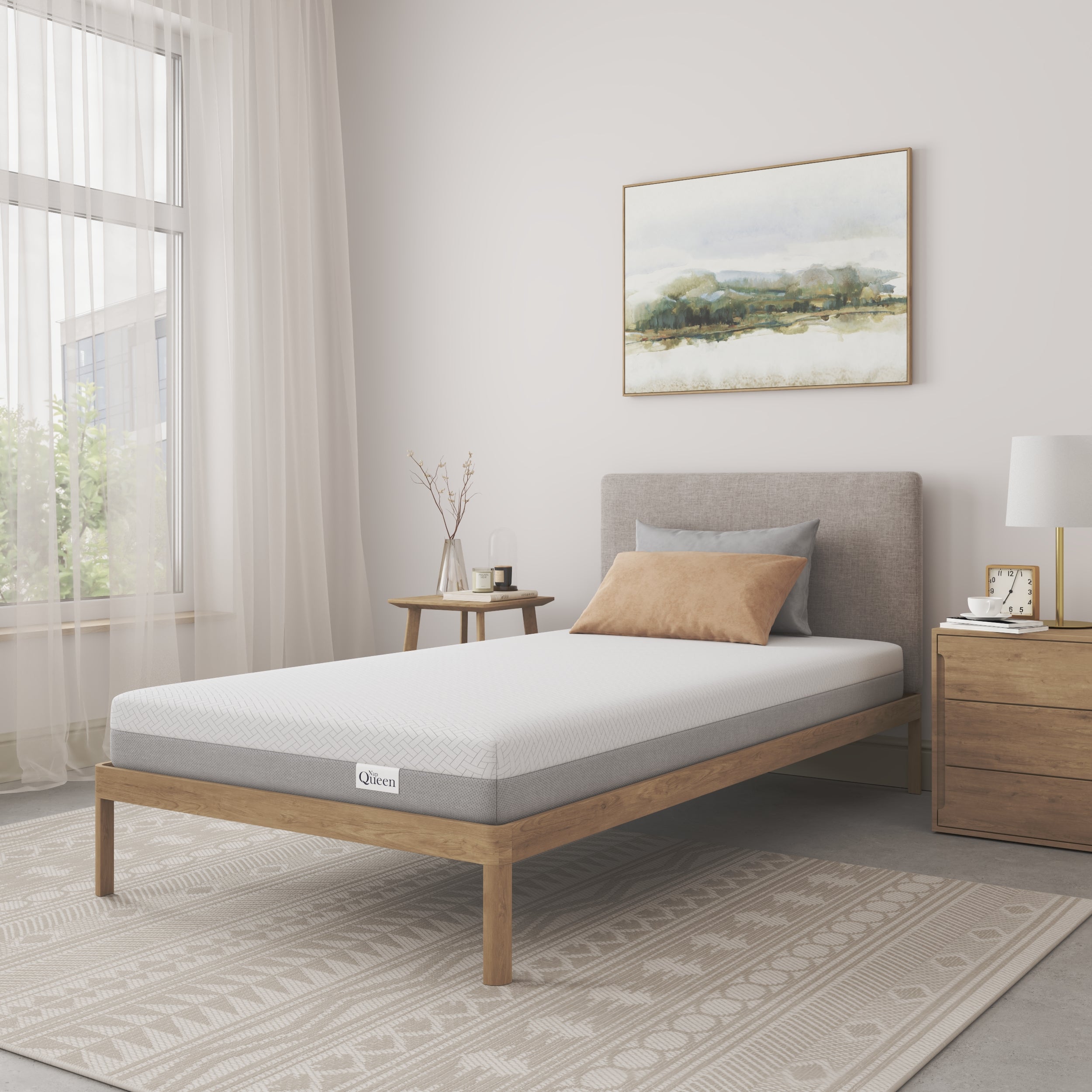 NapQueen 6 Inch Twin XL Size Memory Foam Mattress