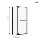 Goodyo Neo-Angle Frameless Shower Door