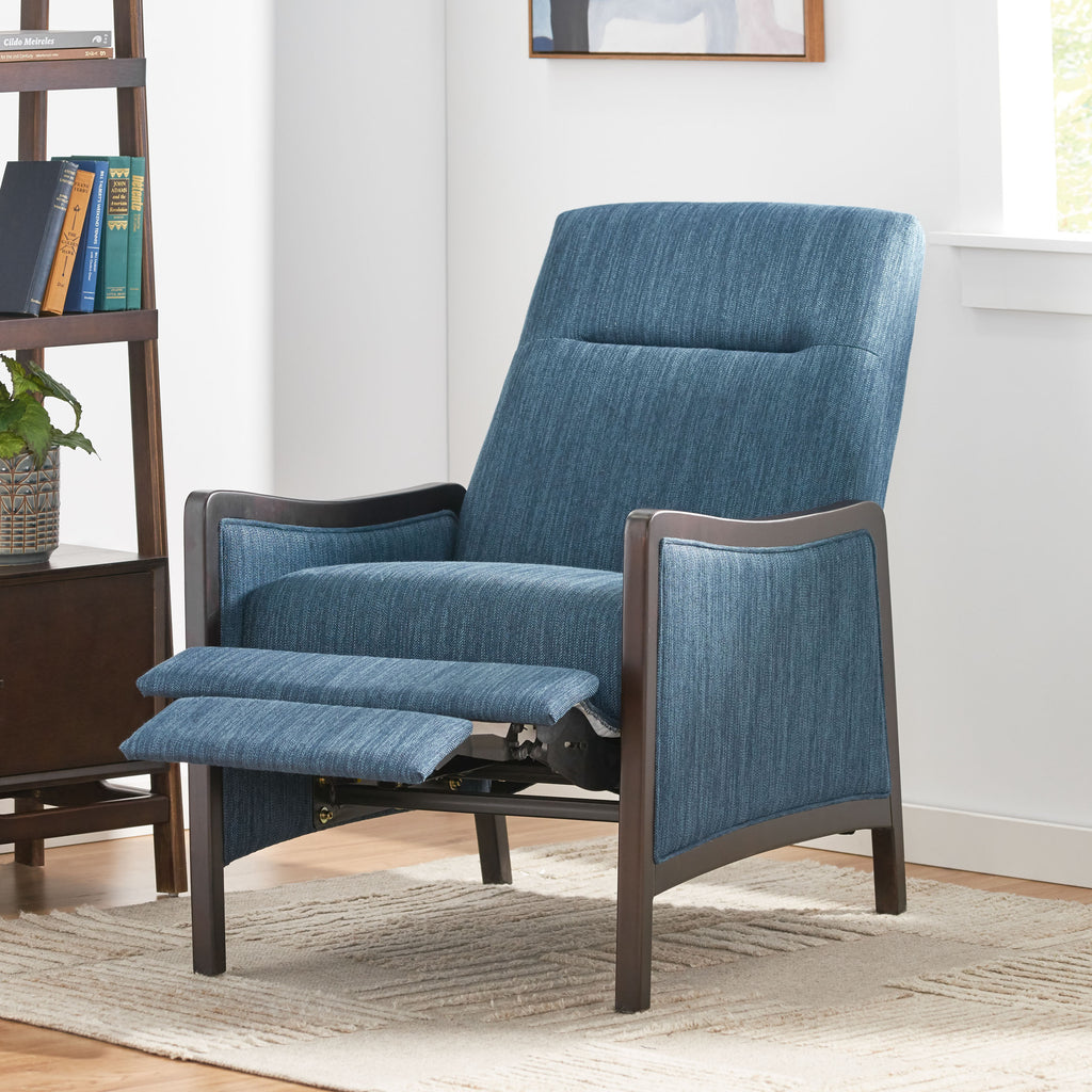 Fabric Recliner Chair – Mid-Century Modern Design