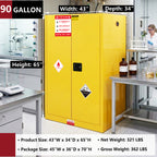 90 Gallon Flammable Safety Cabinet