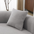 66.93 Inch Curved Loveseat