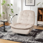 Ivory Recliner with Mobile Phone Holder