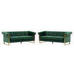 FX-P81B-RG-2PC-SOFA Emerald