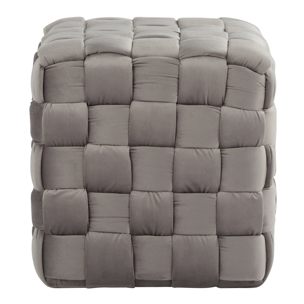 Square 16" Ottoman in Dark