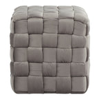Square 16" Ottoman in Dark