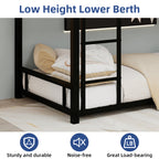 Metal Twin Over Twin Bunk Bed