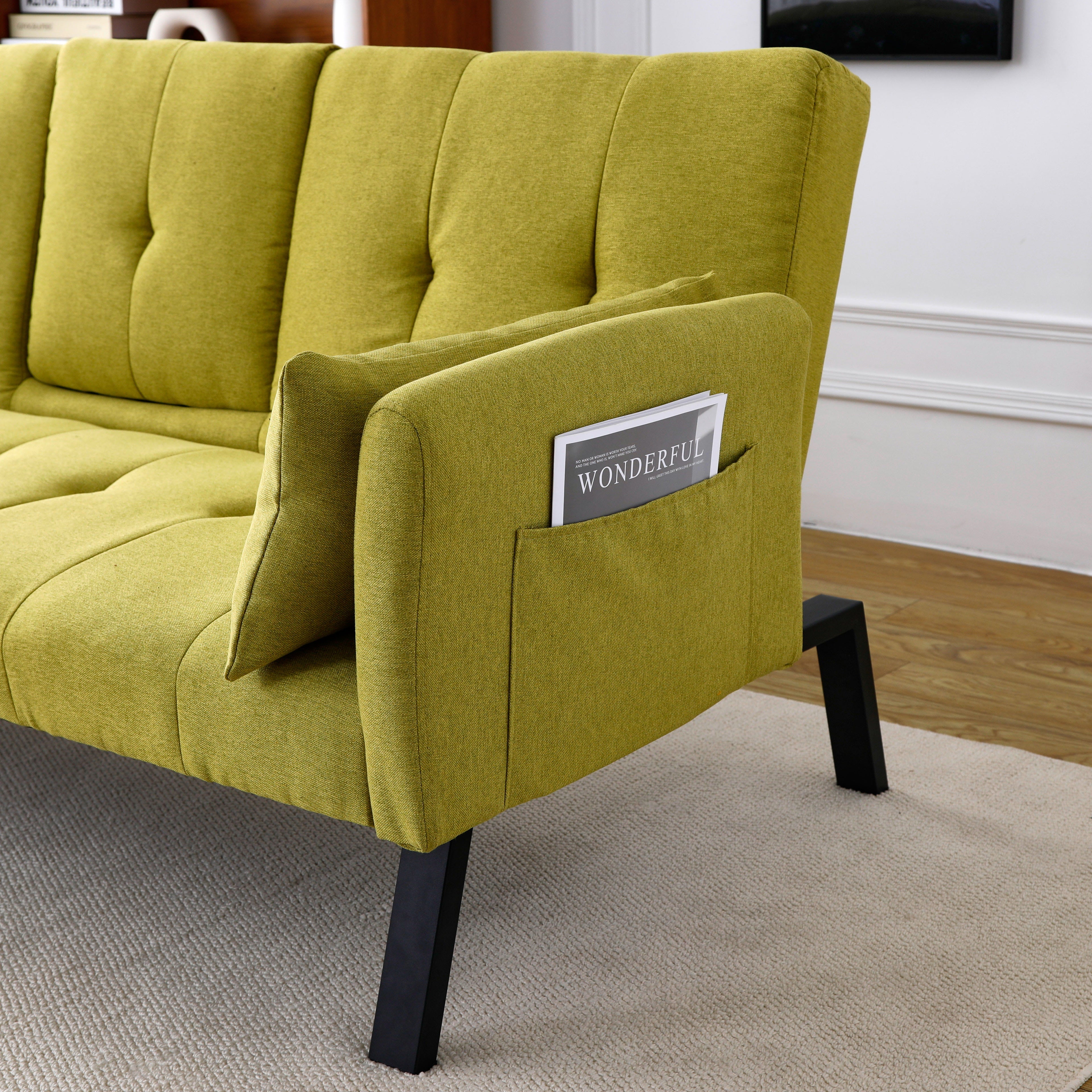 70-Inch Multi-Functional Cotton Sofa