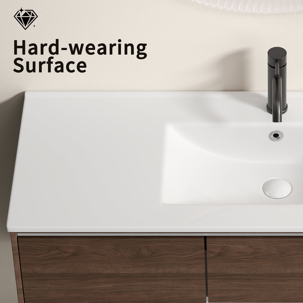 Ceramic Bathroom Sink – Thin Edge Vanity Basin