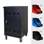 Tablet Laptop Device Basket for Mobile Charging Trolley - Black