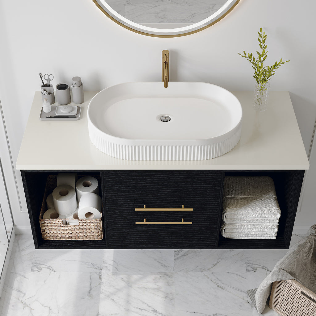 22.8-In Vessels Bathroom Vanity