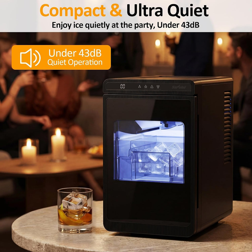 Compact Countertop Ice Maker