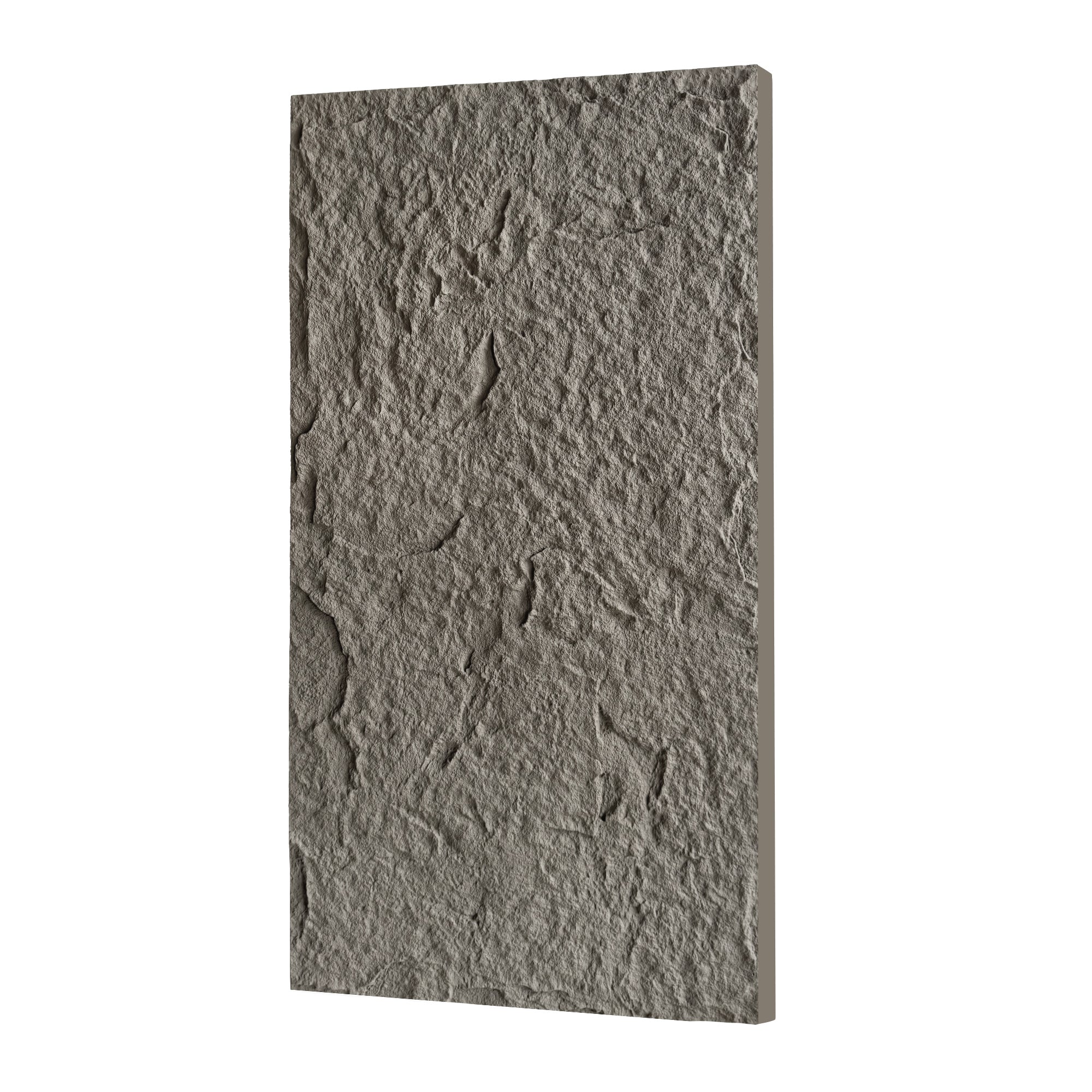 3D Faux Stone Wall Panels - 6 PCS PU Wainscoting Panel