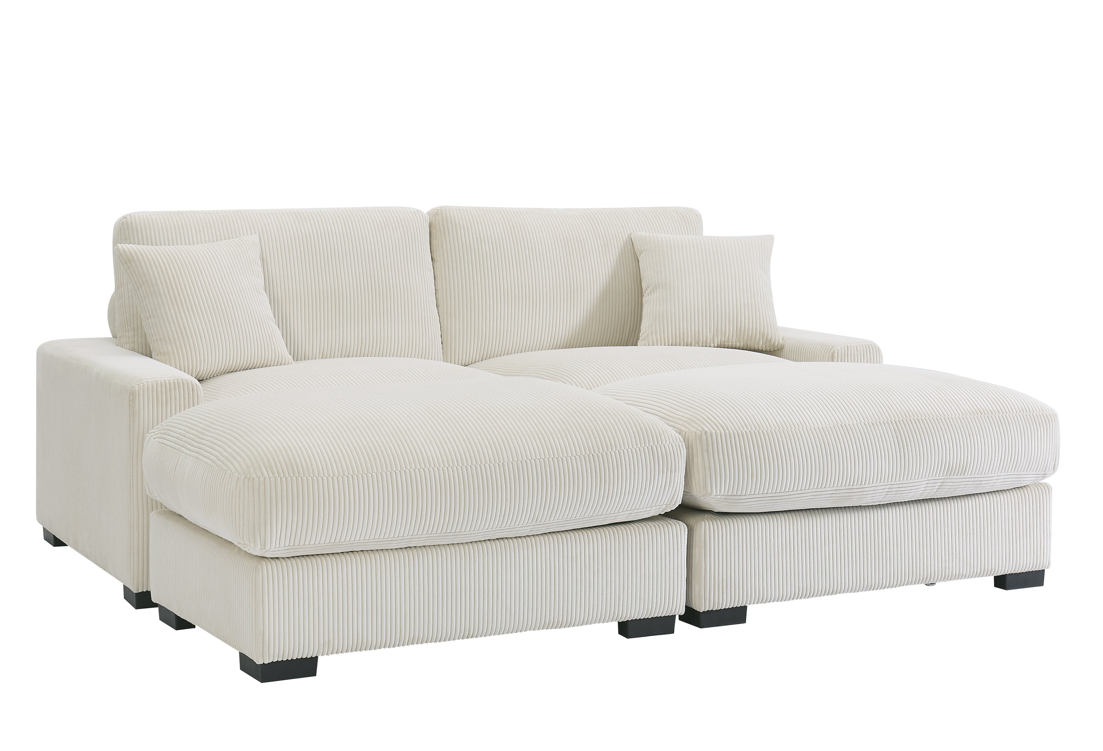 Modular Sectional Sofa - 4 Seater Oversized