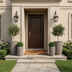 Round Concrete Planter Set of 2