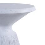 Cement Outdoor End Tables for Patio and Garden