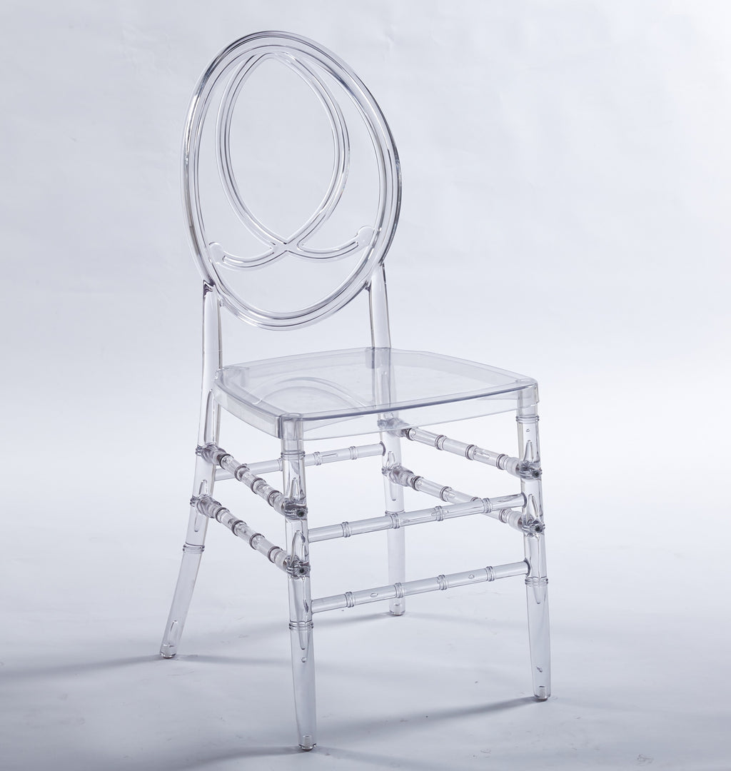 Wedding Chair Set of 4 - Durable Plastic Seating