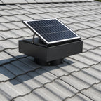 14" Adjustable Square Solar Roof Exhaust Fan