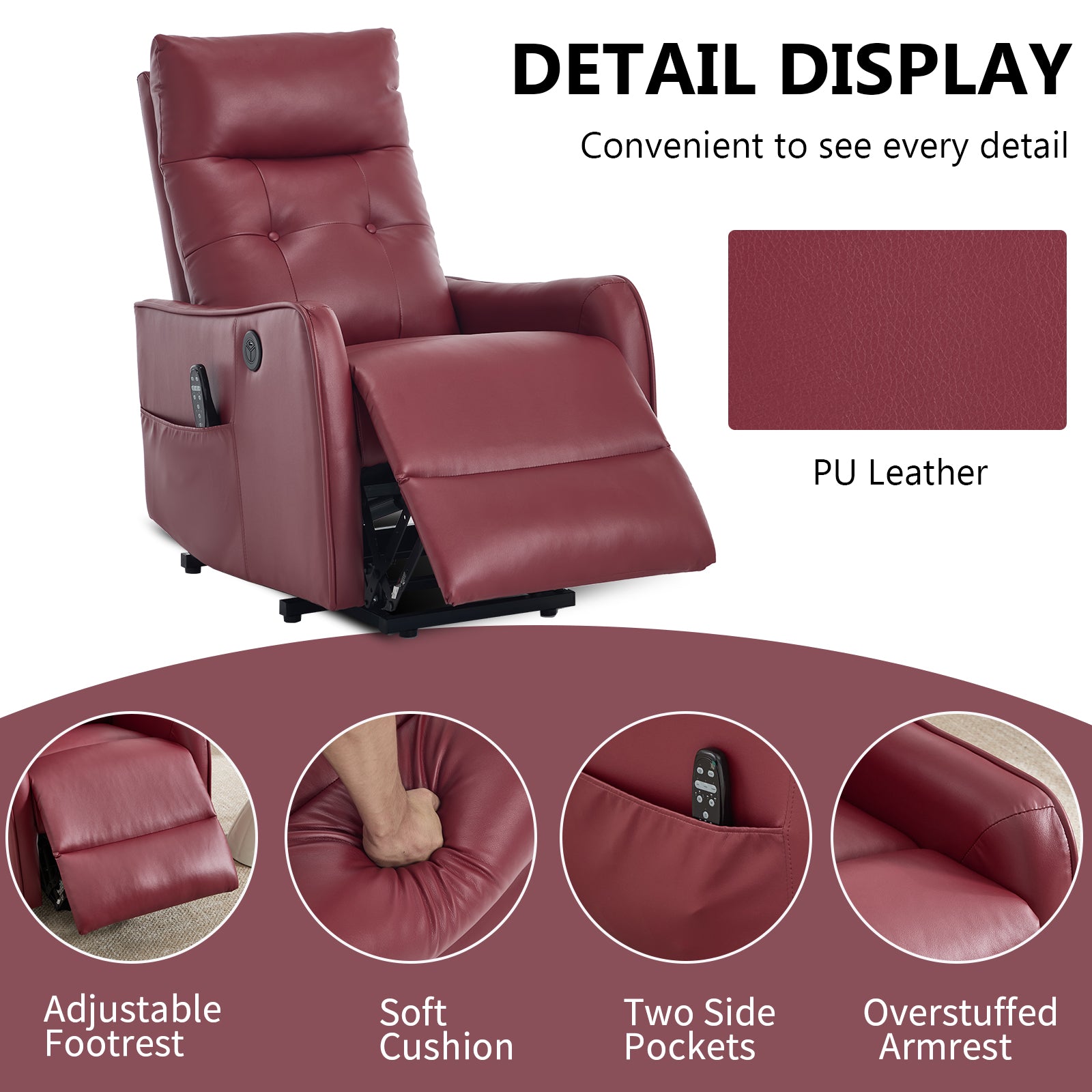 Comfortmax Wine Recliner Chair