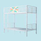Twin Over Twin Metal Bunk Bed