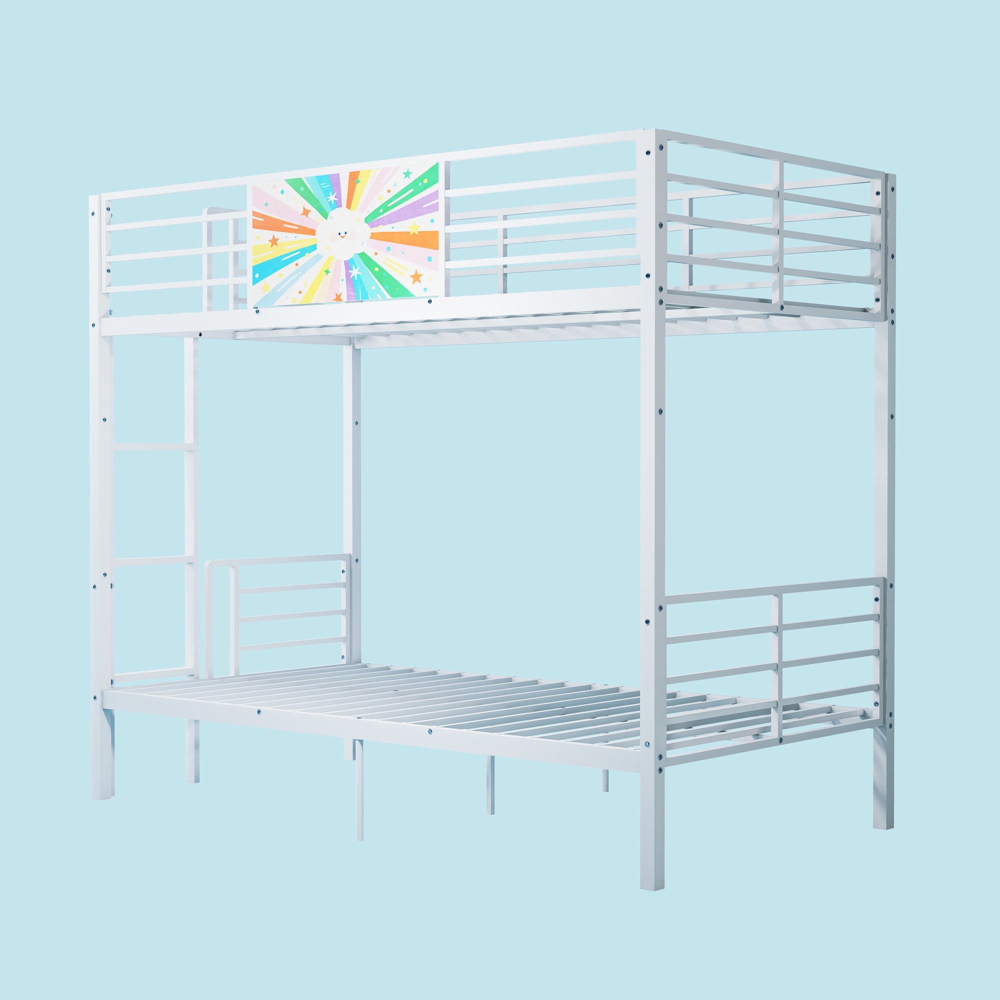 Twin Over Twin Metal Bunk Bed