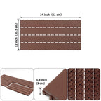 24 Pieces of Outdoor Terrace Deck Tiles