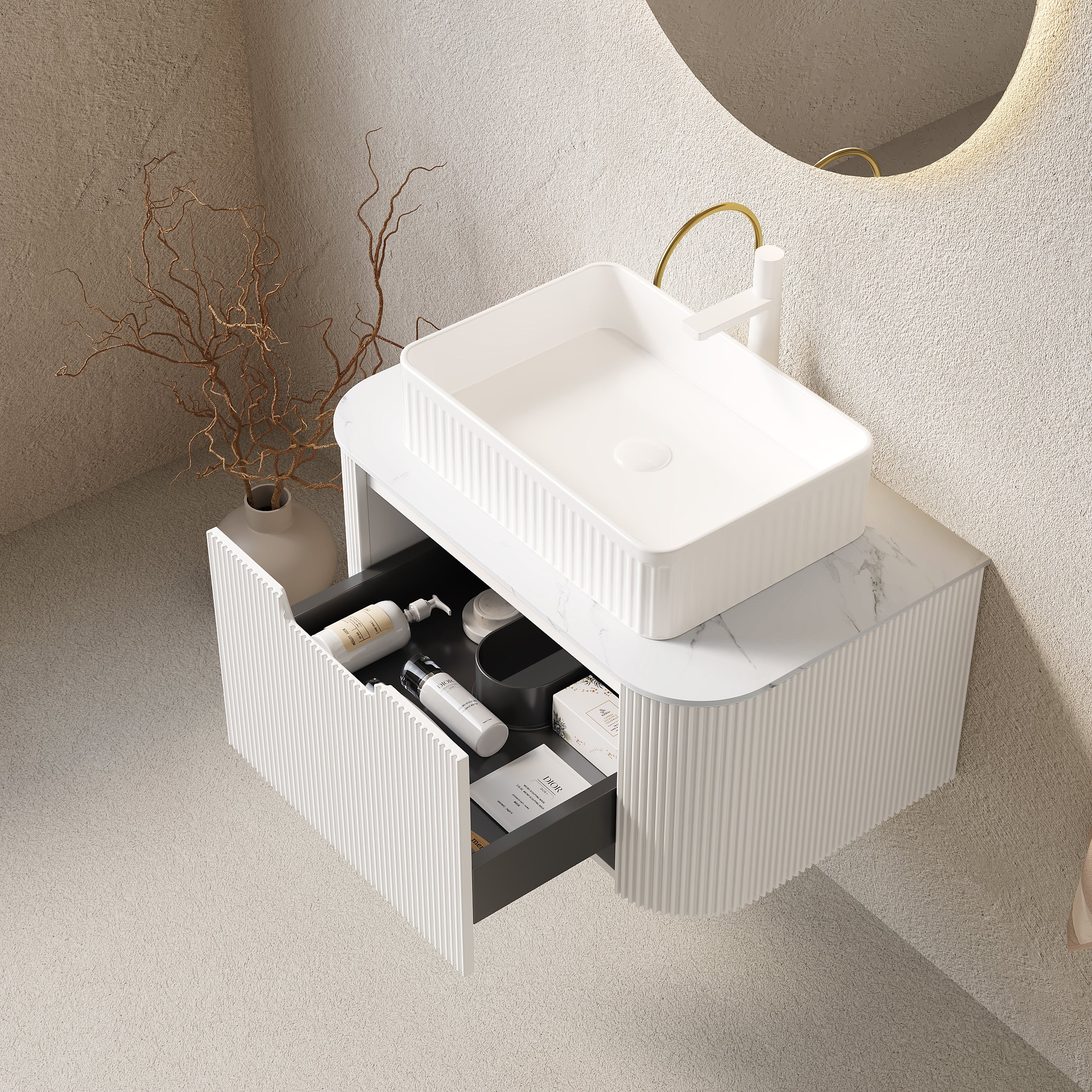 Dina 30" Bathroom Vanity & Sink