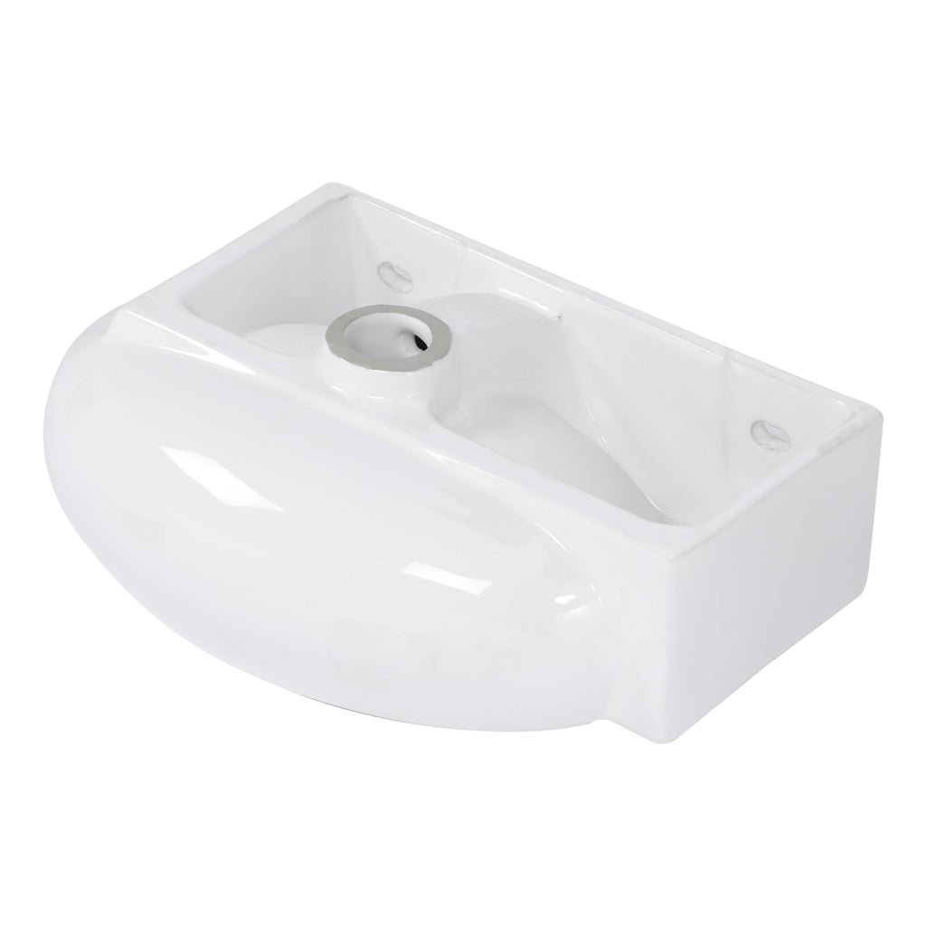 16.5x11 Inch Ceramic Bathroom Sink
