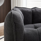 Soft Bean Bag Chair with High Resilient Foam