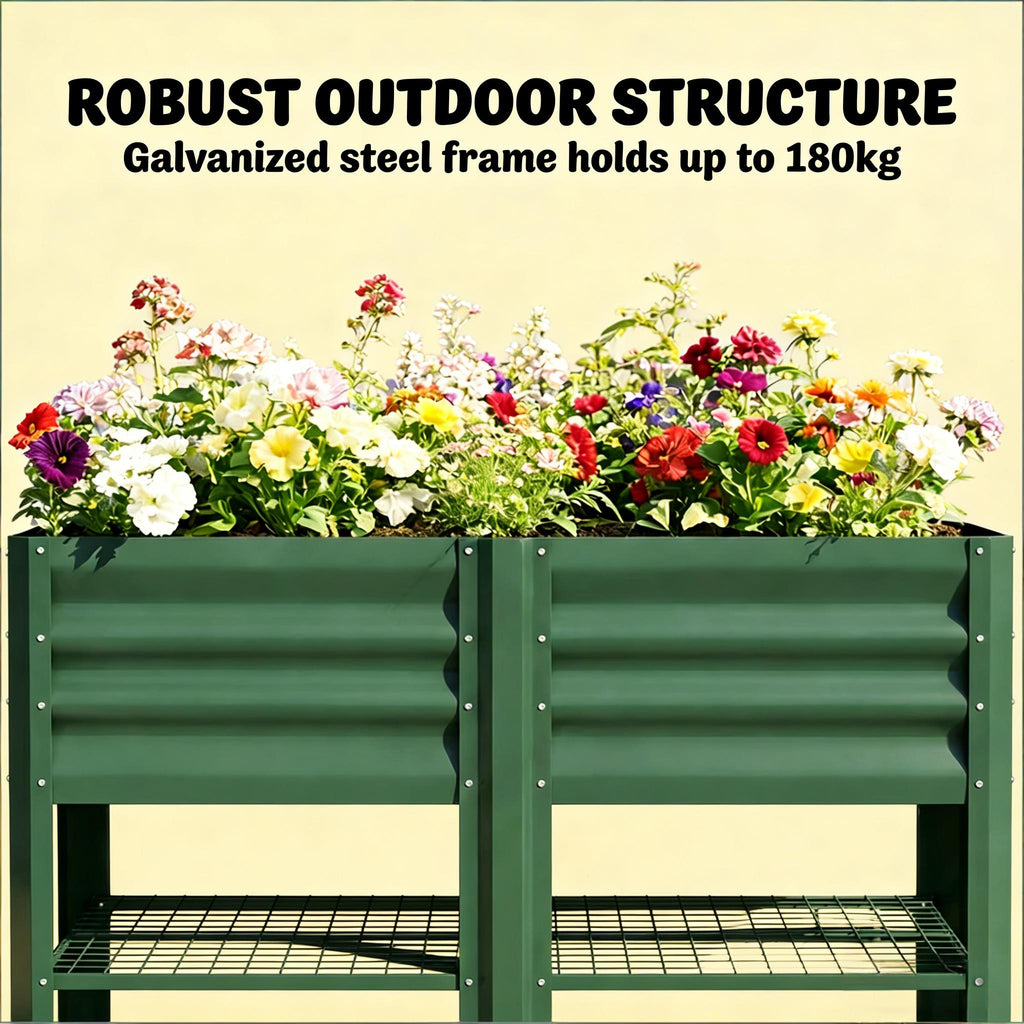 Outdoor Elevated Planter Box