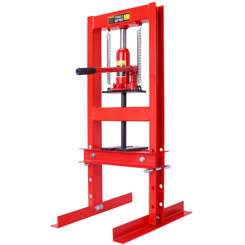 Hydraulic 6 Ton H-Frame Garage Floor Adjustable Shop Press